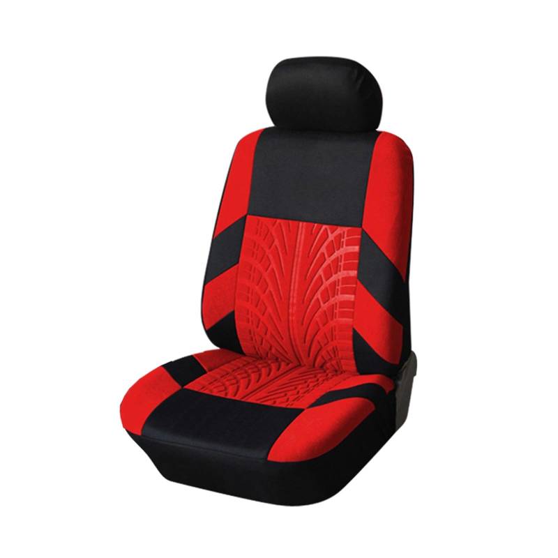CGBWMB Auto-Sitzbezüge Für Golf 4 Autositzbezüge Set Car Organizer Universal Die meisten Autos Autositzbezüge(Red Single) von CGBWMB