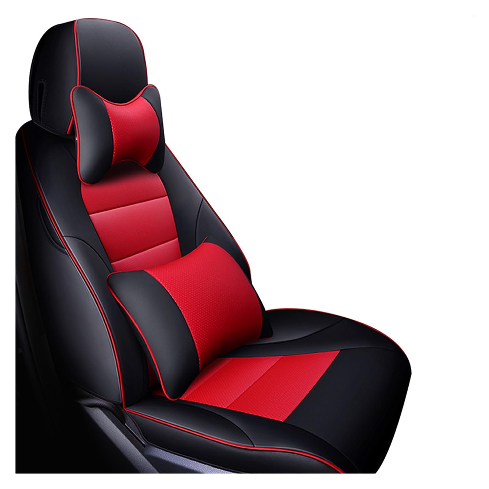 CGBWMB Auto-Sitzbezüge Für Skoda Für Octavia 2 Für Fabia Für Superb 3 Für Karoq Für Kodiaq Für Schnelle 2017 Echtes Leder Auto Sitzbezüge Autositzbezüge(N 1 seat) von CGBWMB