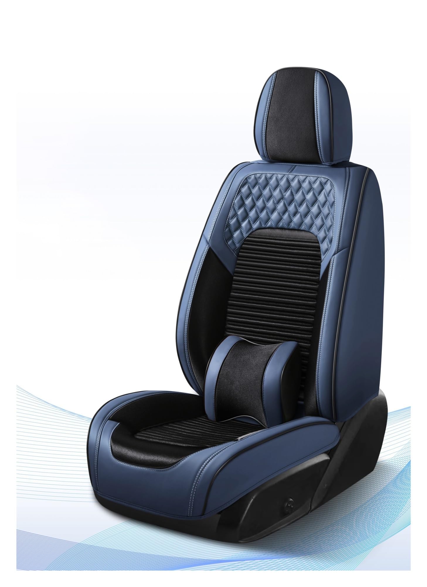 CGBWMB Auto-Sitzbezüge Für Suzuki Für Grand Für Vitara Für Range Für Rover Für Evoque Universal Leder Full Set Autositzbezüge Autositzbezüge(5 PCS G) von CGBWMB