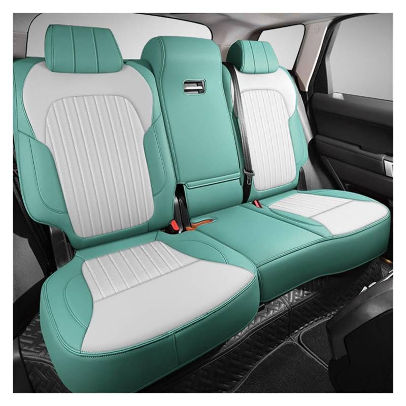CGBWMB Auto-Sitzbezüge Für Tank 300 2021 2022 2023 2024 Leder Autositzbezüge Auto Zubehör Innen Autositzbezüge(Rear seat D) von CGBWMB