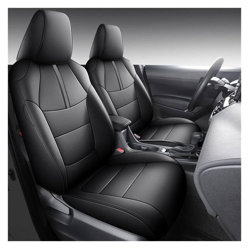 CGBWMB Auto-Sitzbezüge Für Toyota Für Corolla Für Kreuz 2022 2023 2024 Leder Auto Sitzbezüge Vollen Satz Autositzbezüge(5 PCS A) von CGBWMB