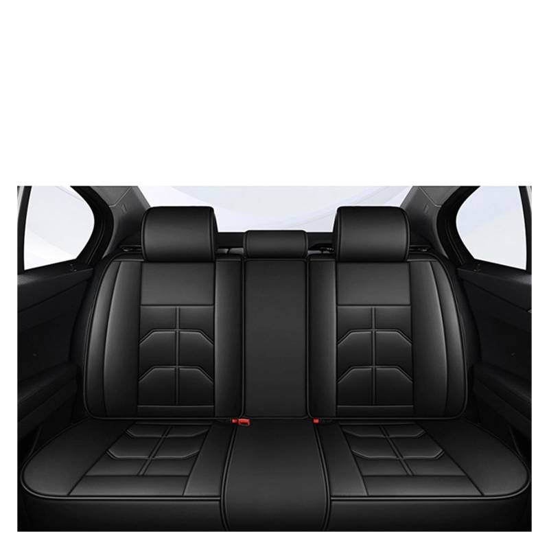 CGBWMB Auto-Sitzbezüge Für W246 B-Klasse W245 W242 W247 B-Klasse B180 B200 B250 Universal Autositzbezug Autositzbezüge(Black Rear Row) von CGBWMB