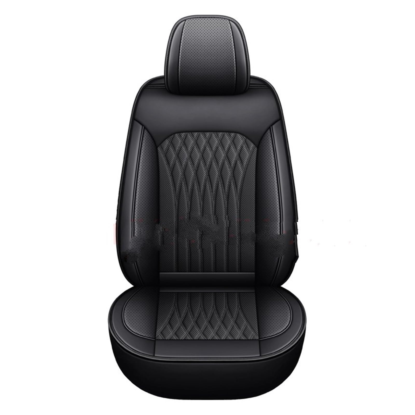 CGBWMB Auto-Sitzbezüge Für X5 E87 E87 X1 F48 X2 X3 X4 X6 X7 M3 M4 M5 Alle Automodelle Pu-Leder Universal Autositzbezug Autositzbezüge(Black 1 Seat) von CGBWMB