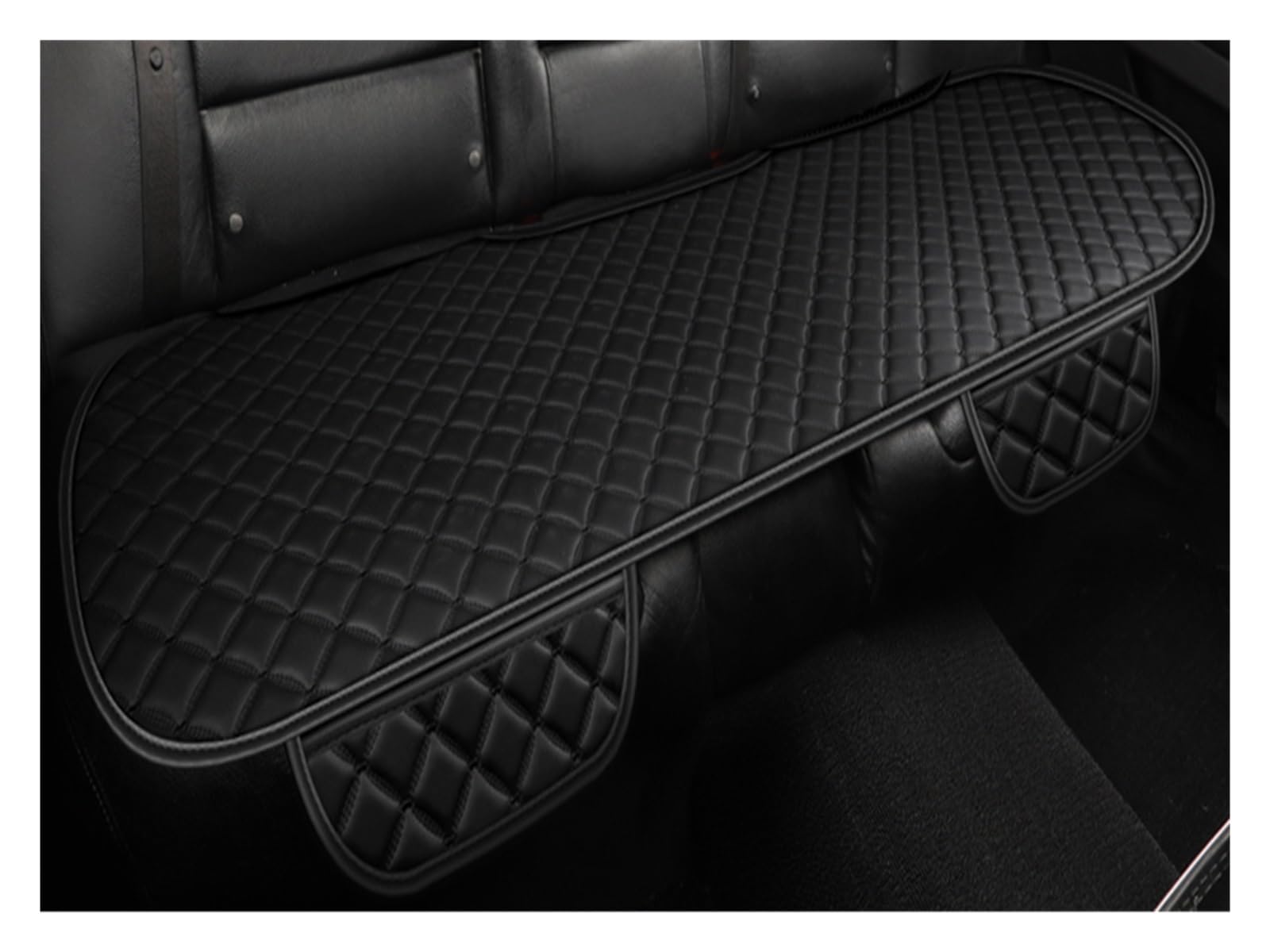 CGBWMB Auto-Sitzbezüge Leder-Autositzbezug Für Den Innenbereich Vorne Und Hinten Autositzbezug Kissenschutz Matte Universeller Sitzbezug Autositzbezüge(1 Rear pad) von CGBWMB