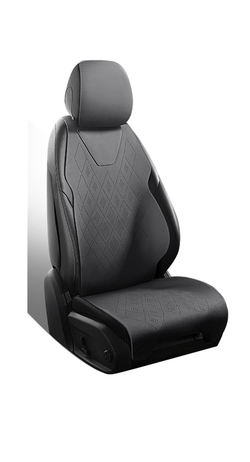 CGBWMB Auto-Sitzbezüge Universal Auto Zubehör Wildleder Sattel Sitzkissen Pad Halb Bedeckt Für Limousine SUV Wildleder Universal Set Abdeckung 5 Sitze Autositzbezüge(Color 5) von CGBWMB