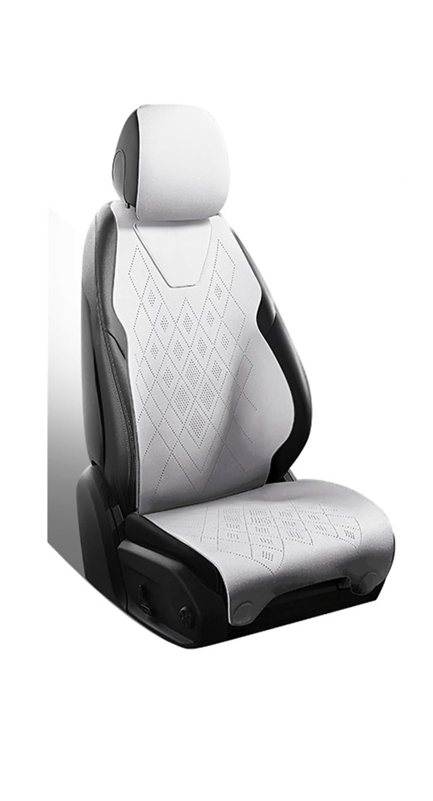 CGBWMB Auto-Sitzbezüge Universal Auto Zubehör Wildleder Sattel Sitzkissen Pad Halb Bedeckt Für Limousine SUV Wildleder Universal Set Abdeckung 5 Sitze Autositzbezüge(Color 6) von CGBWMB