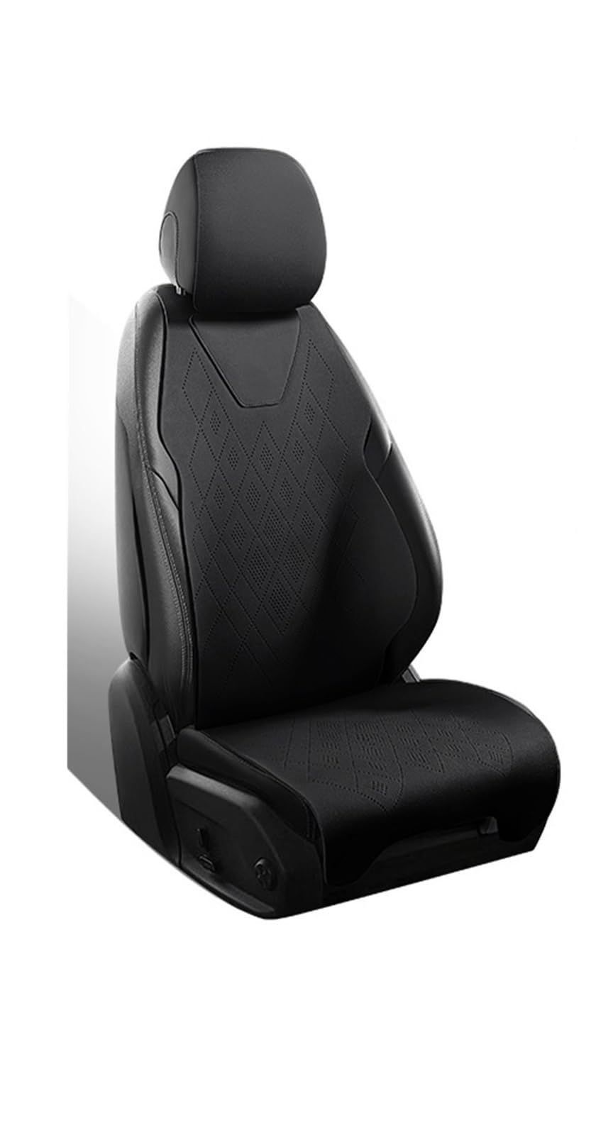 CGBWMB Auto-Sitzbezüge Universal Auto Zubehör Wildleder Sattel Sitzkissen Pad Halb Bedeckt Für Limousine SUV Wildleder Universal Set Abdeckung 5 Sitze Autositzbezüge(Color 7) von CGBWMB