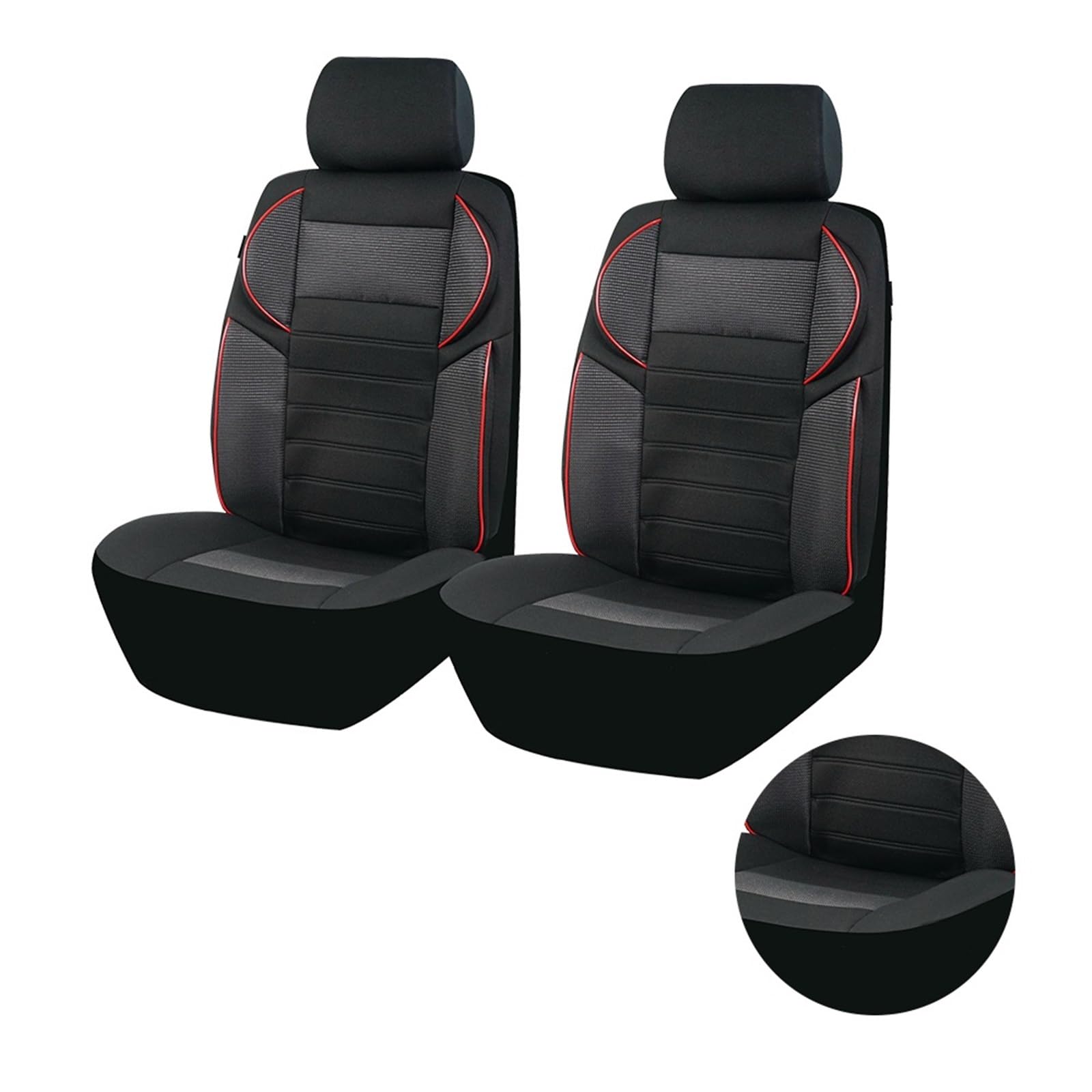 CGBWMB Auto-Sitzbezüge Universelle 4-mm-Autositzbezüge Im Schwammstil Passend Für Die Meisten Auto-SUV-LKW-Sitzbezüge Autositzbezüge(AD9432 2F) von CGBWMB