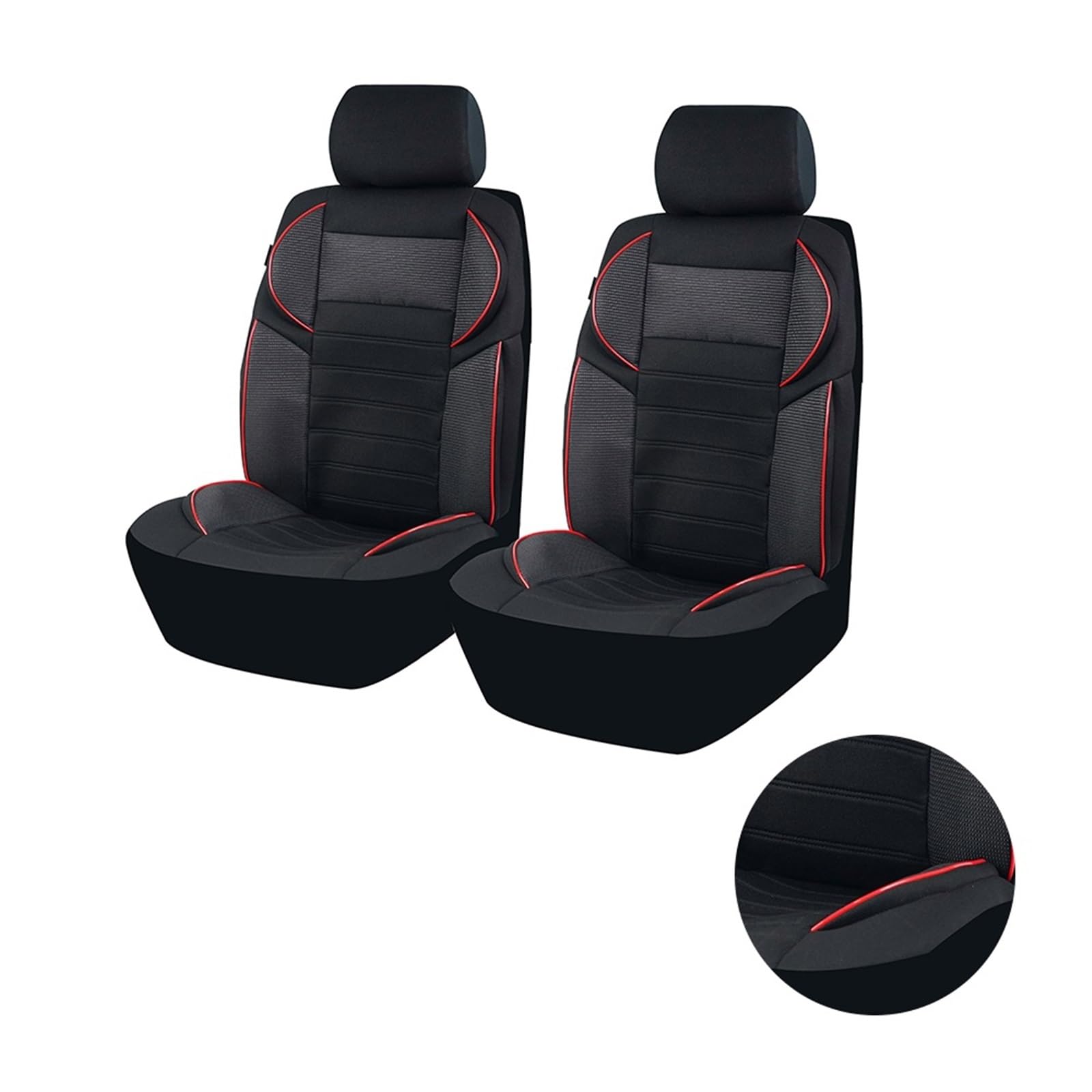 CGBWMB Auto-Sitzbezüge Universelle 4-mm-Autositzbezüge Im Schwammstil Passend Für Die Meisten Auto-SUV-LKW-Sitzbezüge Autositzbezüge(AD9433 2F) von CGBWMB
