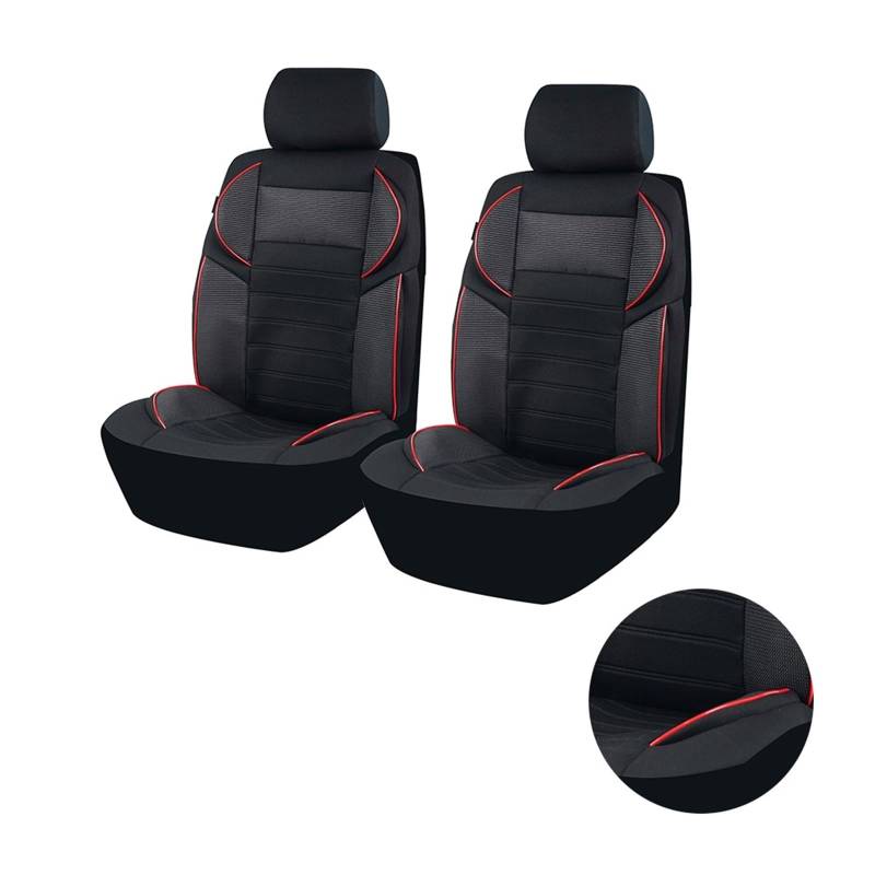 CGBWMB Auto-Sitzbezüge Universelle 4-mm-Autositzbezüge Im Schwammstil Passend Für Die Meisten Auto-SUV-LKW-Sitzbezüge Autositzbezüge(AD9433 2F) von CGBWMB