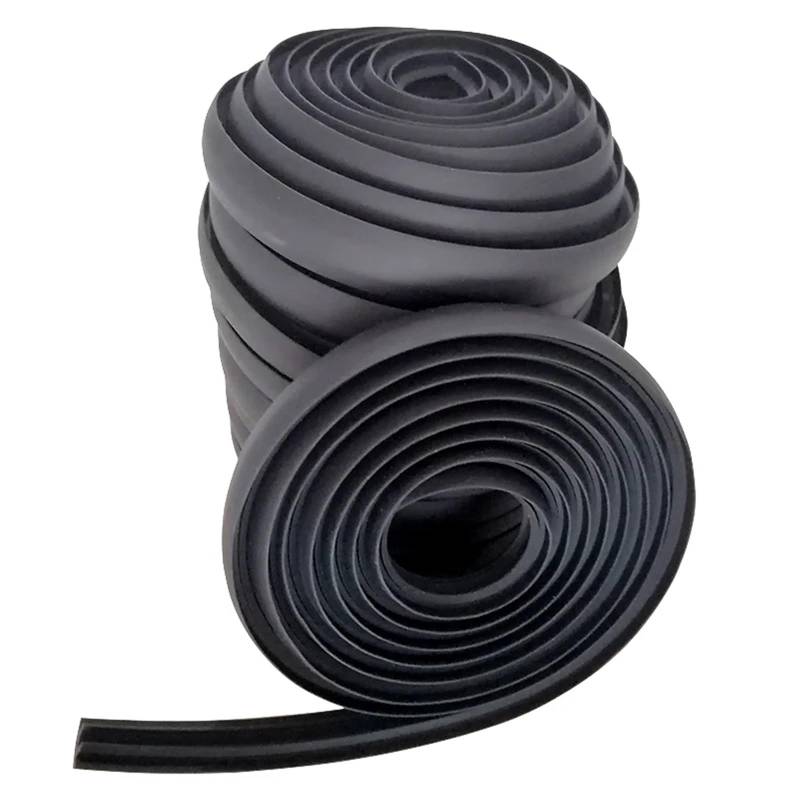 Dachreling L250cm-B1,9cm Universal-Dichtungsgummistreifen an der Unterseite der Dachträger-Querstange Relingträger von CGBWMB