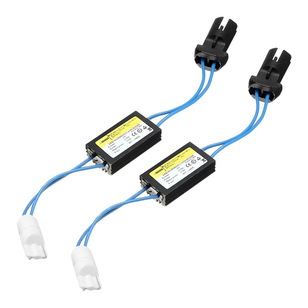 CGEAMDY 2 Stück LED-Scheinwerferdecoder, Beseitigt Leuchtfehler, Adapter Scheinwerferfehlerfreies Decodergerät Widerstand, Auto Zubehör Lampenfassung CGEAMDY 2 Stück LED-Scheinwerferdecoder, Beseitigt Leuchtfehler, Adapter Scheinwerferfehlerfreies Decodergerät Widerstand, Auto Zubehör Lampenfassung von CGEAMDY