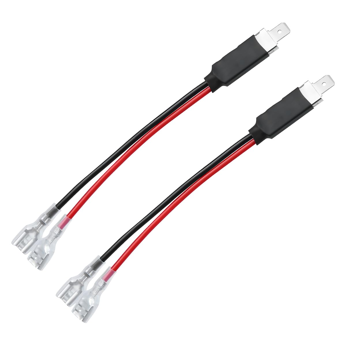 CGEAMDY 2Stück H1 LED Stecker Adapterkabel, Scheinwerfer Ersatz Einzelne Diode Konverter, Verdrahtung Verbindungsleitungen Kabel Scheinwerferlampen, Allgemeine Motoren CGEAMDY 2Stück H1 LED Stecker Adapterkabel, Scheinwerfer Ersatz Einzelne Diode Konverter, Verdrahtung Verbindungsleitungen Kabel Scheinwerferlampen, Allgemeine Motoren von CGEAMDY