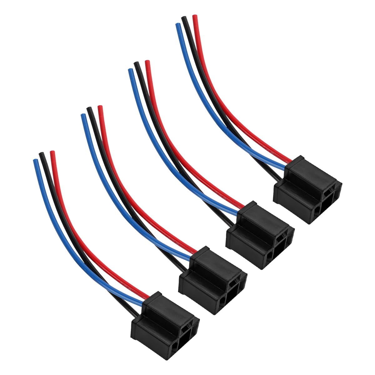 CGEAMDY 4 x H4 Lampen Stecker, Fassung Sockel Lampenfassung, Lampensockel Lampenstecker, 3 Pin Adapter Scheinwerferstecker, für Scheinwerfer oder Nebelscheinwerfer CGEAMDY 4 x H4 Lampen Stecker, Fassung Sockel Lampenfassung, Lampensockel Lampenstecker, 3 Pin Adapter Scheinwerferstecker, für Scheinwerfer oder Nebelscheinwerfer von CGEAMDY