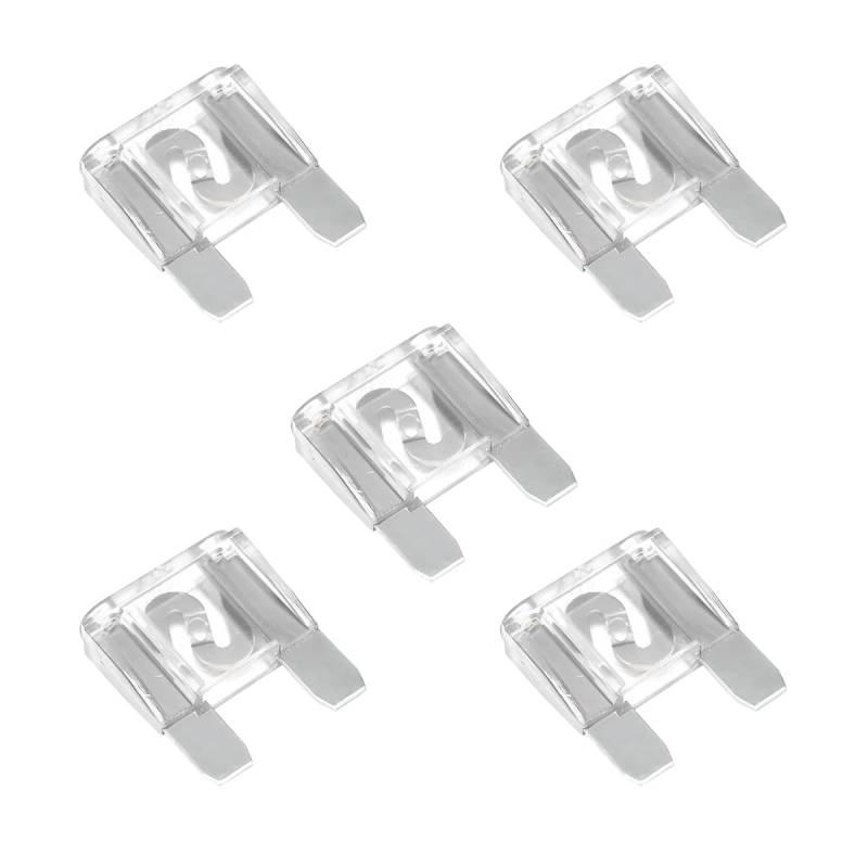 CGEAMDY 5 Stück Universal-Autosicherungen Blade Fuses, 32V Inline Flachsicherung Wasserdicht Halter, Standard Plug-In Blade Fuse Für Auto, ATV, Boot, Marine(80A) von CGEAMDY