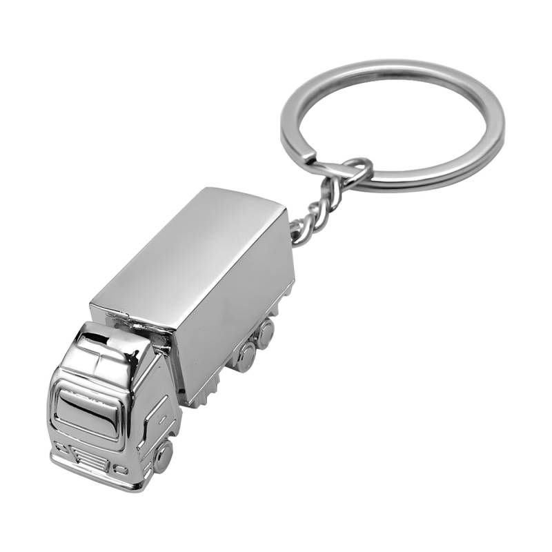 CGEAMDY Auto-Schlüsselanhänger, Schlüsselanhänger Metall Auto, Autoschlüssel-Anhänger, Metall-Auto-Schlüsselanhänger, Schlüsselanhänger Luxus Metall Schlüsselanhängers Rennwagen(Kleintransporter) von CGEAMDY