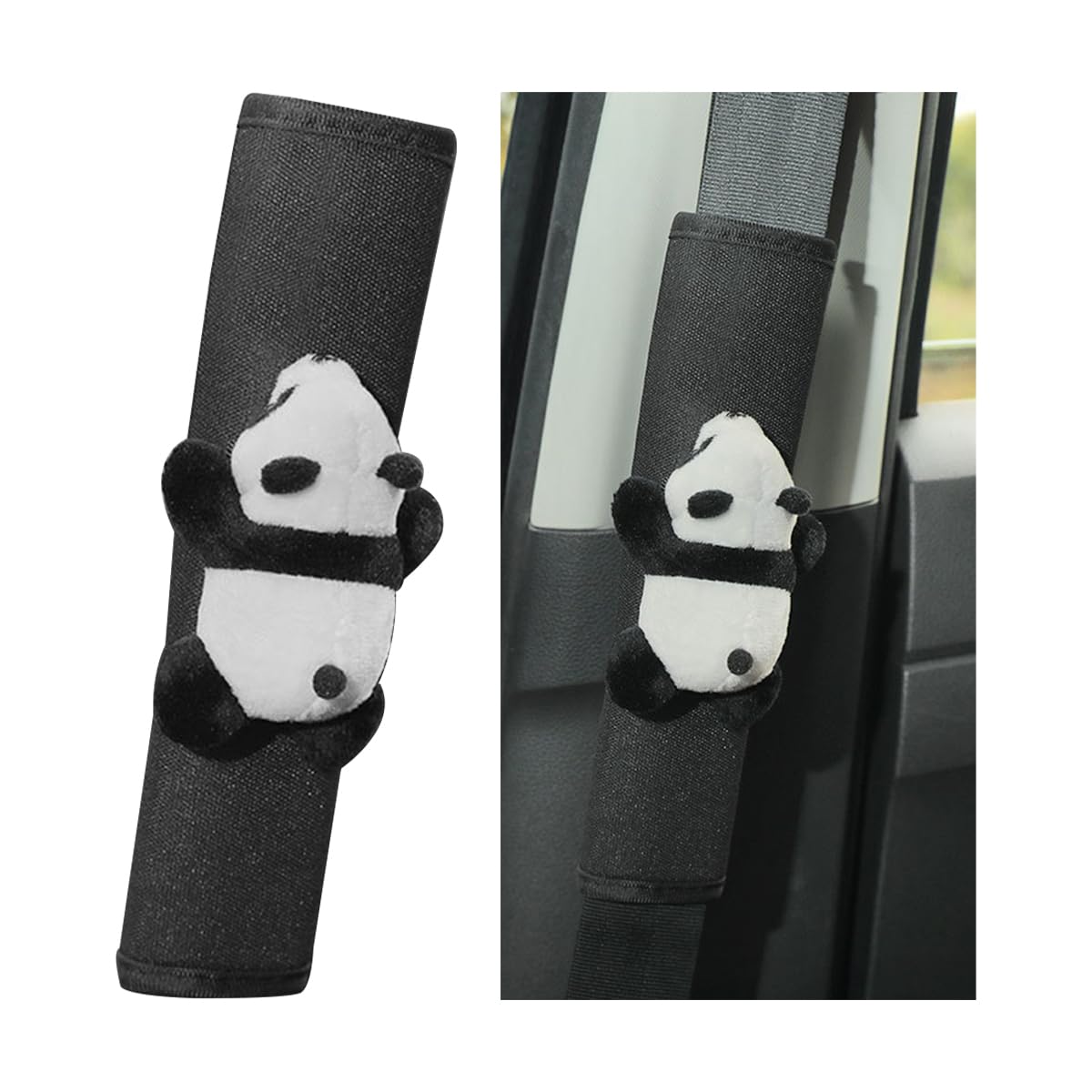 CGEAMDY Auto Sicherheitsgurt Schutz Geeignet Für Erwachsene Und Kinde, Niedlicher Panda Sicherheitsgurt Schulterpolster Universal, Auto Gurtpolster Abnehmbarer Autogurt Polster Nacken-/Schulterschutz CGEAMDY Auto Sicherheitsgurt Schutz Geeignet Für Erwachsene Und Kinde, Niedlicher Panda Sicherheitsgurt Schulterpolster Universal, Auto Gurtpolster Abnehmbarer Autogurt Polster Nacken-/Schulterschutz von CGEAMDY