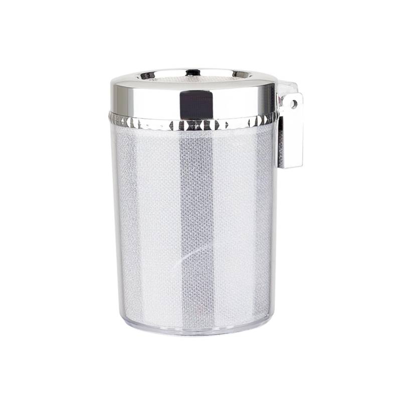 CGEAMDY Autoaschenbecher Mit LED-Licht Mit Klappdeckel, Bunte Beleuchtung Kreativer Auto Aschenbechers, Easy Clean Abnehmbarer Autoaschenbecher mit LED-Licht Klappdeckel, Auto Bunter Aschenbecher von CGEAMDY
