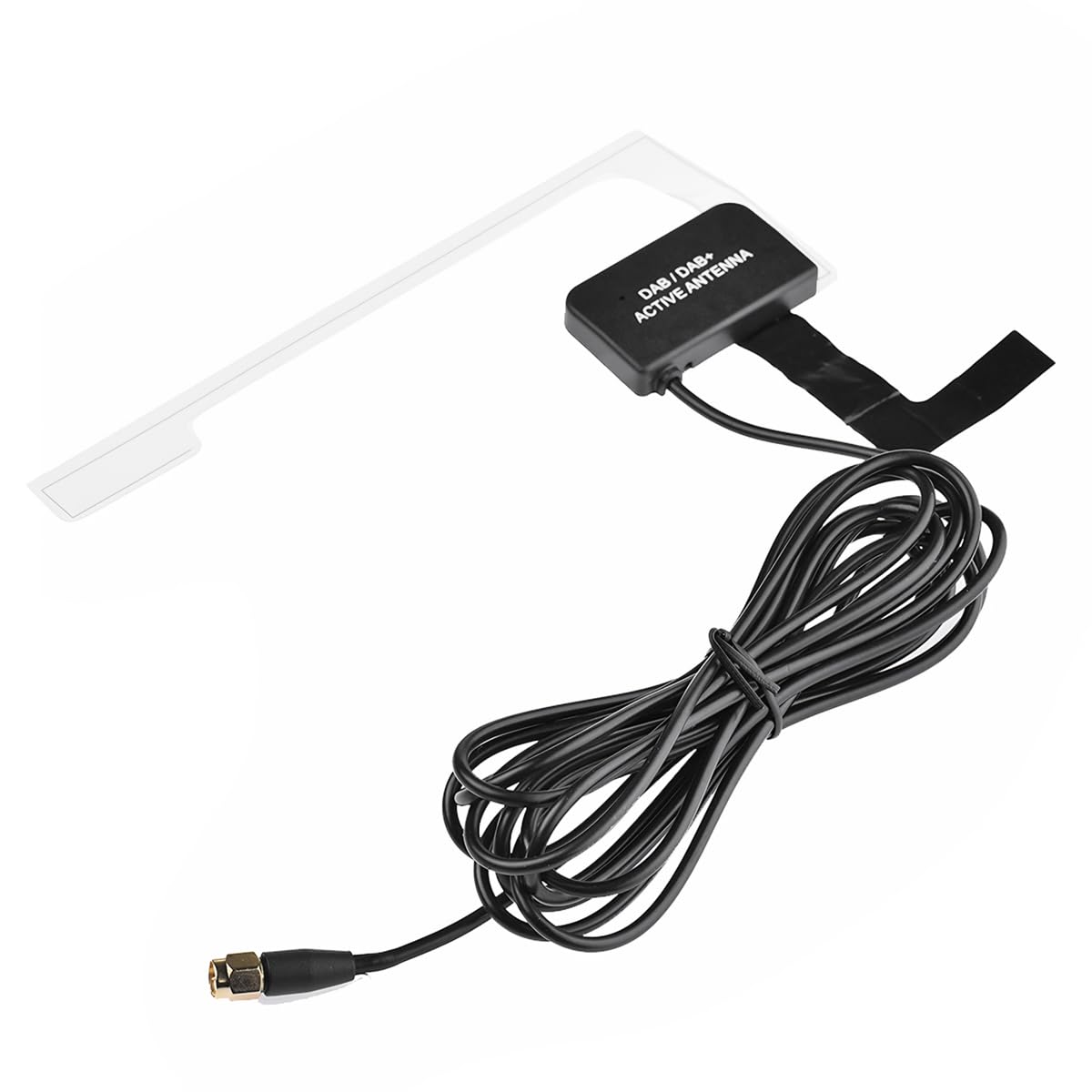 CGEAMDY DAB Antenne Scheibenantenne, Digitales Autoradio Antenne Glashalterung mit 3 m Verlängerungs Kabel, DAB-Antenne Scheibenklebeantenne für alle DAB/DAB+ Geräte CGEAMDY DAB Antenne Scheibenantenne, Digitales Autoradio Antenne Glashalterung mit 3 m Verlängerungs Kabel, DAB-Antenne Scheibenklebeantenne für alle DAB/DAB+ Geräte von CGEAMDY