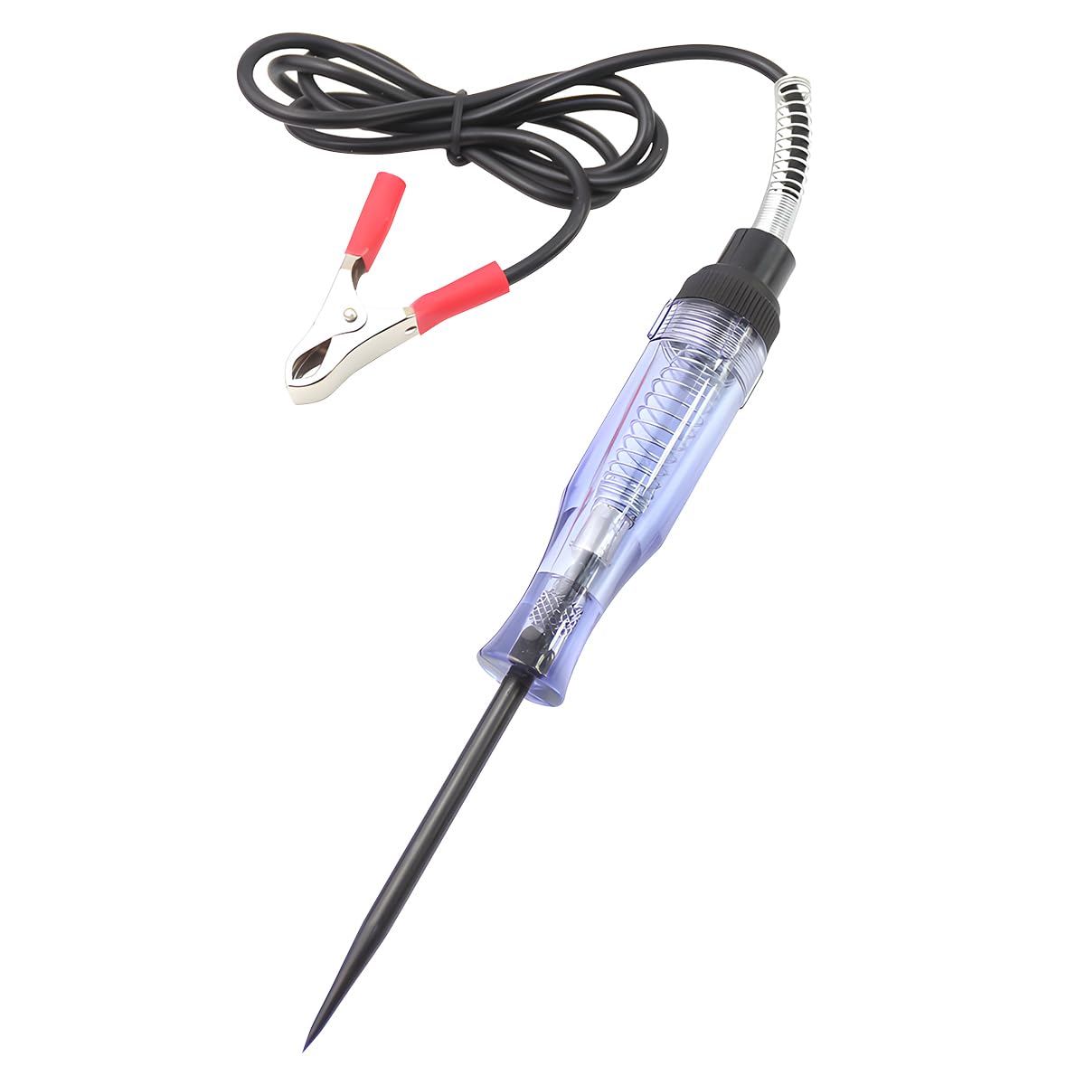 CGEAMDY Durchgangsprüfer Für Elektrische Schaltkreise Im Auto, Auto Stromkreis Kontinuität Tester Test Licht Stift Werkzeug, Auto Spannung Stromkreis Tester(Rot) von CGEAMDY
