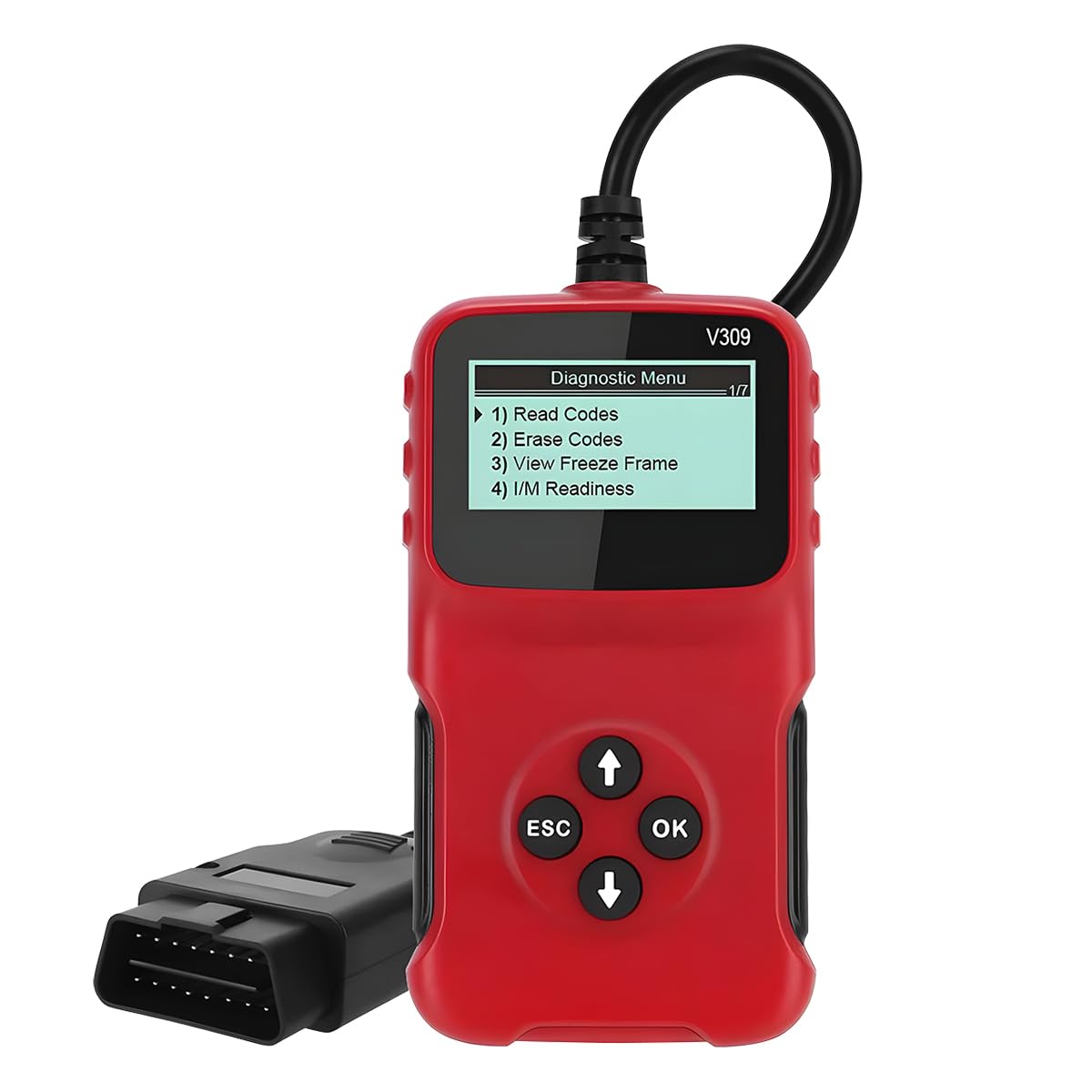 CGEAMDY Obd2 Scanner, Obd2 Diagnosegerät, Auto Obd2 Scanner Codeleser, Diagnosegerät Scanner, Odb2 Fehler Code Leser Adapter, Motor Fehlercodeleser Auto Diagnosegerät OBD Fehlercodes Auslesen CGEAMDY Obd2 Scanner, Obd2 Diagnosegerät, Auto Obd2 Scanner Codeleser, Diagnosegerät Scanner, Odb2 Fehler Code Leser Adapter, Motor Fehlercodeleser Auto Diagnosegerät OBD Fehlercodes Auslesen von CGEAMDY