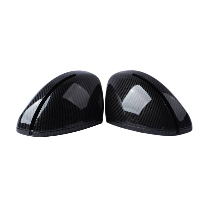 CGHUN Seitenspiegelkappen 2 Stück Carbon Look Auto Rückansicht Rückspiegelkappe Spiegelabdeckung, Kompatibel Für Audi, for TT TTS TT RS 8J MK2 2007–2014 for R8 42 2007–2015 von CGHUN