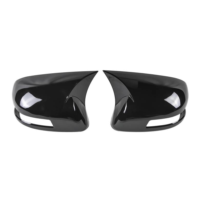CGHUN Seitenspiegelkappen 2 Stücke Auto Außen Add-on Rückspiegel Abdeckung Trim for Civic 9th FB 2012 2013 2014 2015 Leistung Auto Zubehör(Glossy Black) von CGHUN