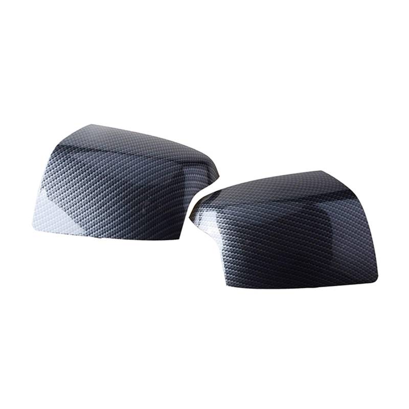 CGHUN Seitenspiegelkappen Rückspiegelabdeckung Flügel Seitenspiegelkappen Passend for Ford Focus MK2 2005 2006 2007 Autozubehör Ersatz(Mirror Cover B P) von CGHUN