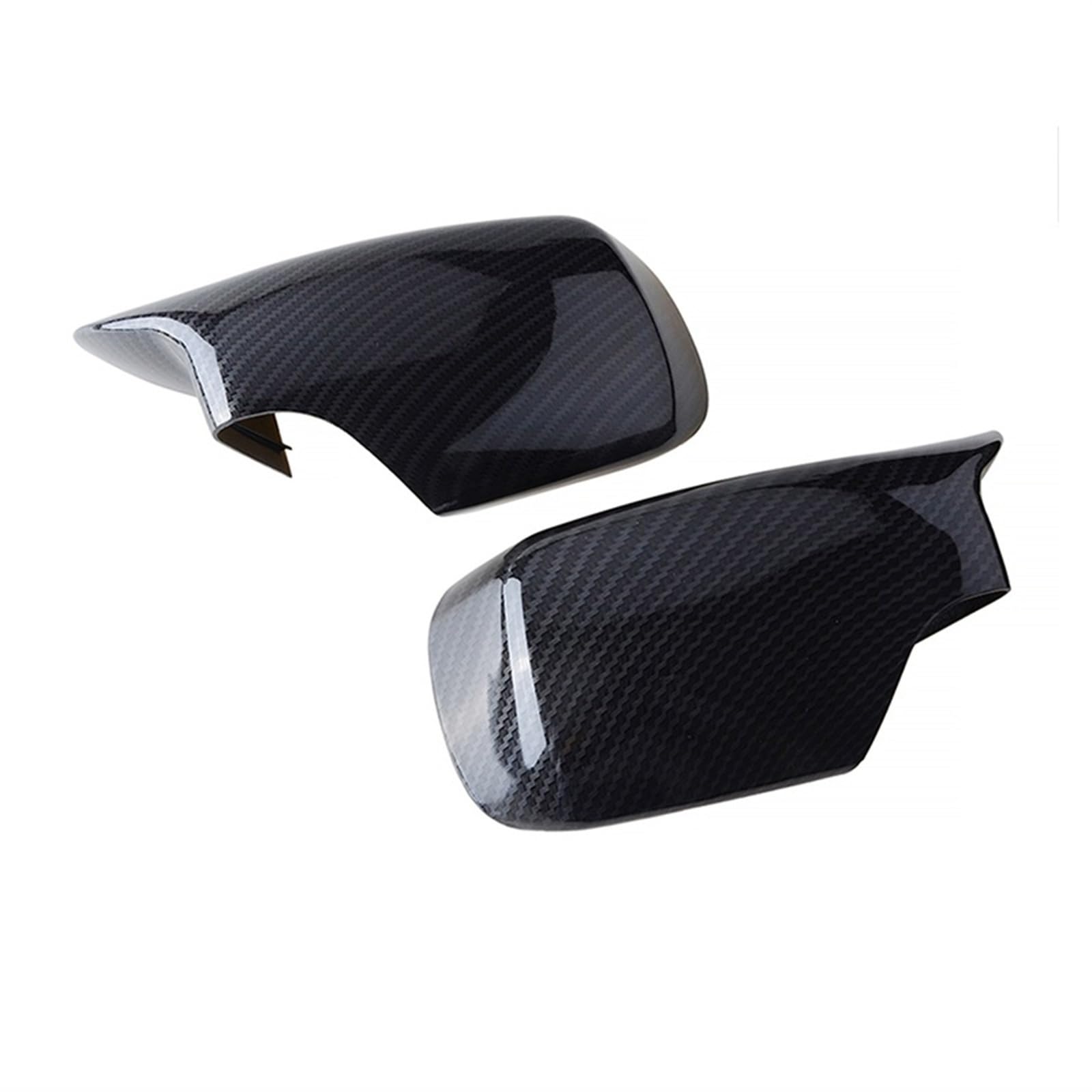 CGHUN Seitenspiegelkappen Rückspiegelabdeckung Flügelseitenspiegelkappe Passend for BMW 3er E46 1998–2005 5er E39 1996–2003 Limousine Autozubehör(Side Mirror Cover 2) von CGHUN