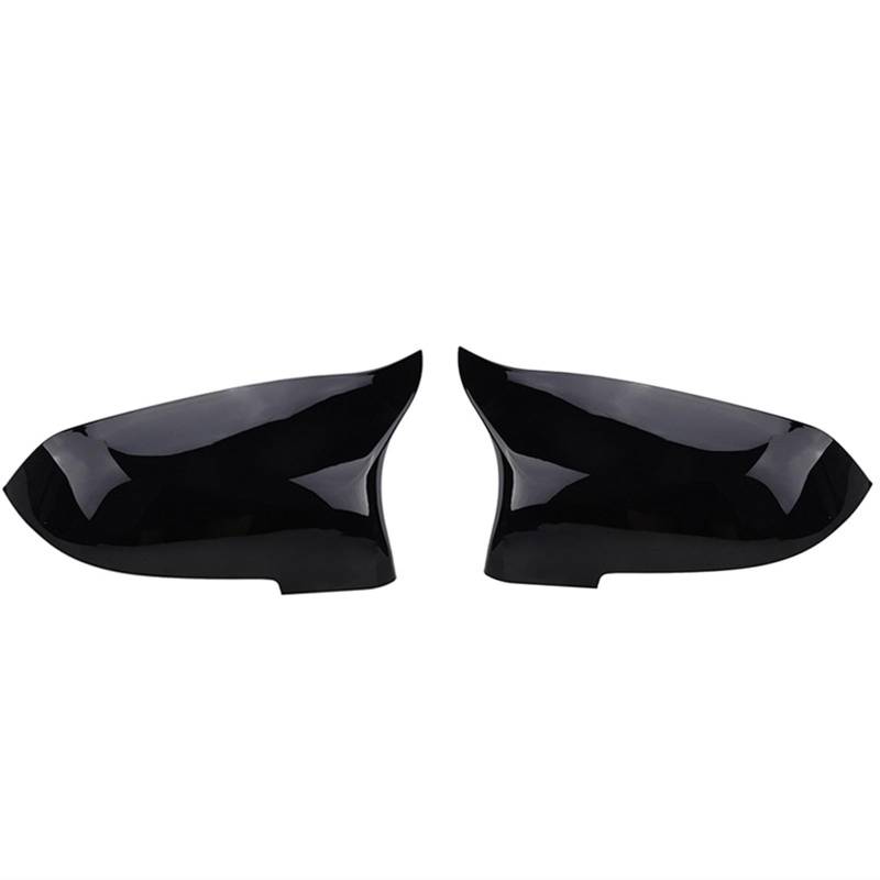 CGHUN Seitenspiegelkappen Rückspiegelabdeckung Flügelseitenspiegelkappe Passend for BMW 5er F10 F11 F18 LCI 2014–2017 F07 F12 F06 F01 Auto-Tuning-Zubehör 51167308683 51167308684(Glossy Black) von CGHUN