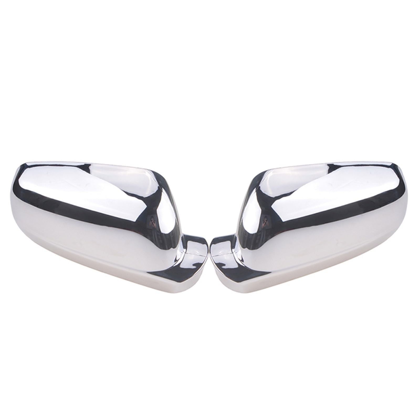 CGHUN Seitenspiegelkappen Rückspiegelkappe Flügel Seitenspiegelabdeckung Gehäuse Passend for Golf 4 MK4 Bora 1998–2004 Autozubehör Verchromung 3B1857537 3B0857537B(Chrome Pair) von CGHUN