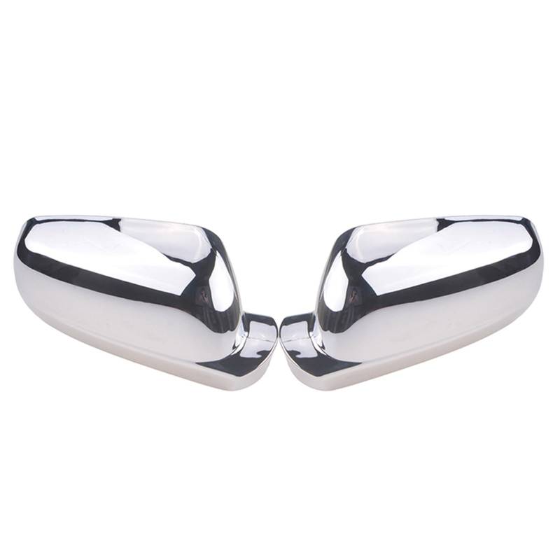 CGHUN Seitenspiegelkappen Rückspiegelkappe Flügel Seitenspiegelabdeckung Gehäuse Passend for Golf 4 MK4 Bora 1998–2004 Autozubehör Verchromung 3B1857537 3B0857537B(Chrome Pair) von CGHUN