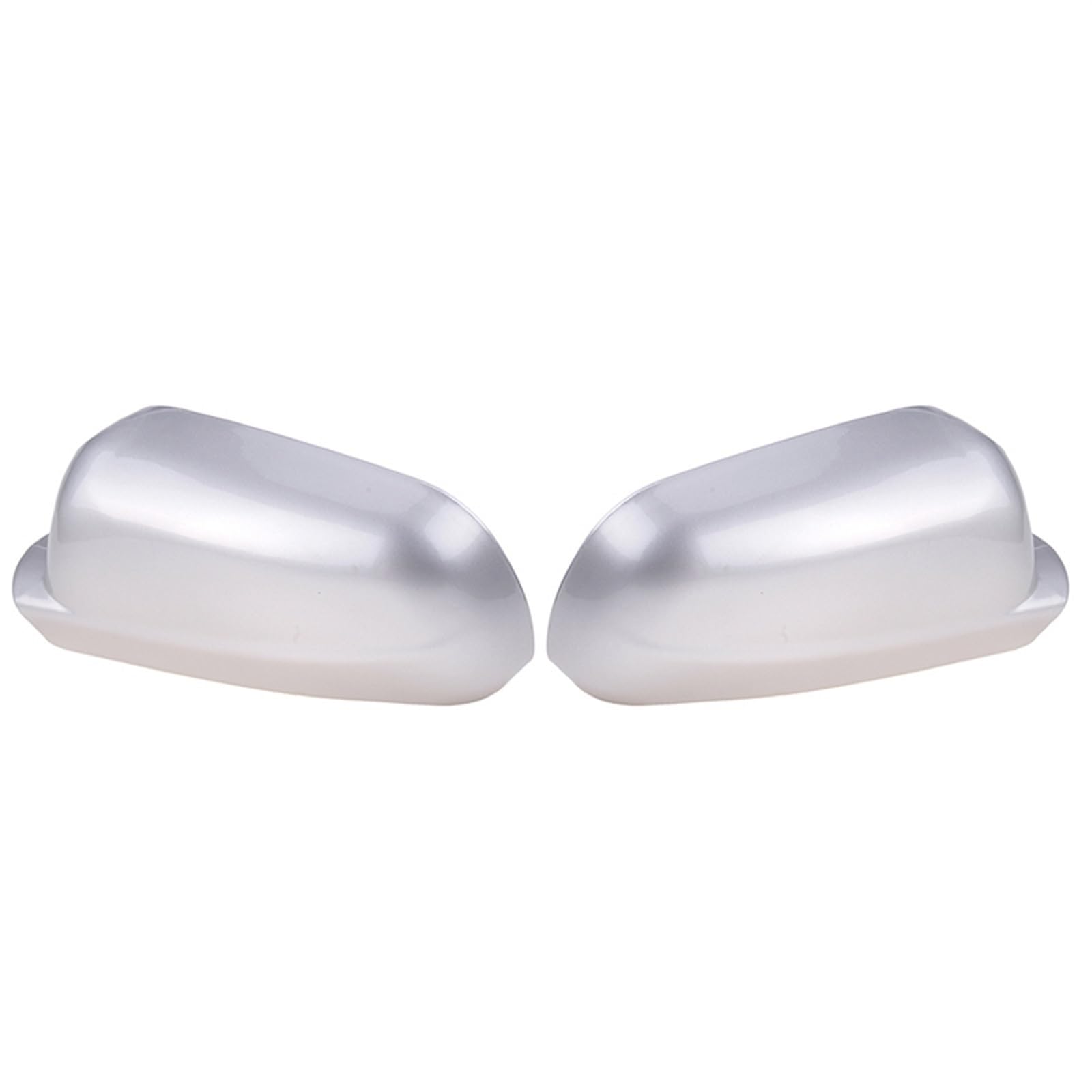 CGHUN Seitenspiegelkappen Rückspiegelkappe Flügel Seitenspiegelabdeckung Gehäuse Passend for Golf 4 MK4 Bora 1998–2004 Autozubehör Verchromung 3B1857537 3B0857537B(Sliver Pair) von CGHUN