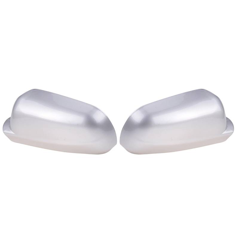 CGHUN Seitenspiegelkappen Rückspiegelkappe Flügel Seitenspiegelabdeckung Gehäuse Passend for Golf 4 MK4 Bora 1998–2004 Autozubehör Verchromung 3B1857537 3B0857537B(Sliver Pair) von CGHUN