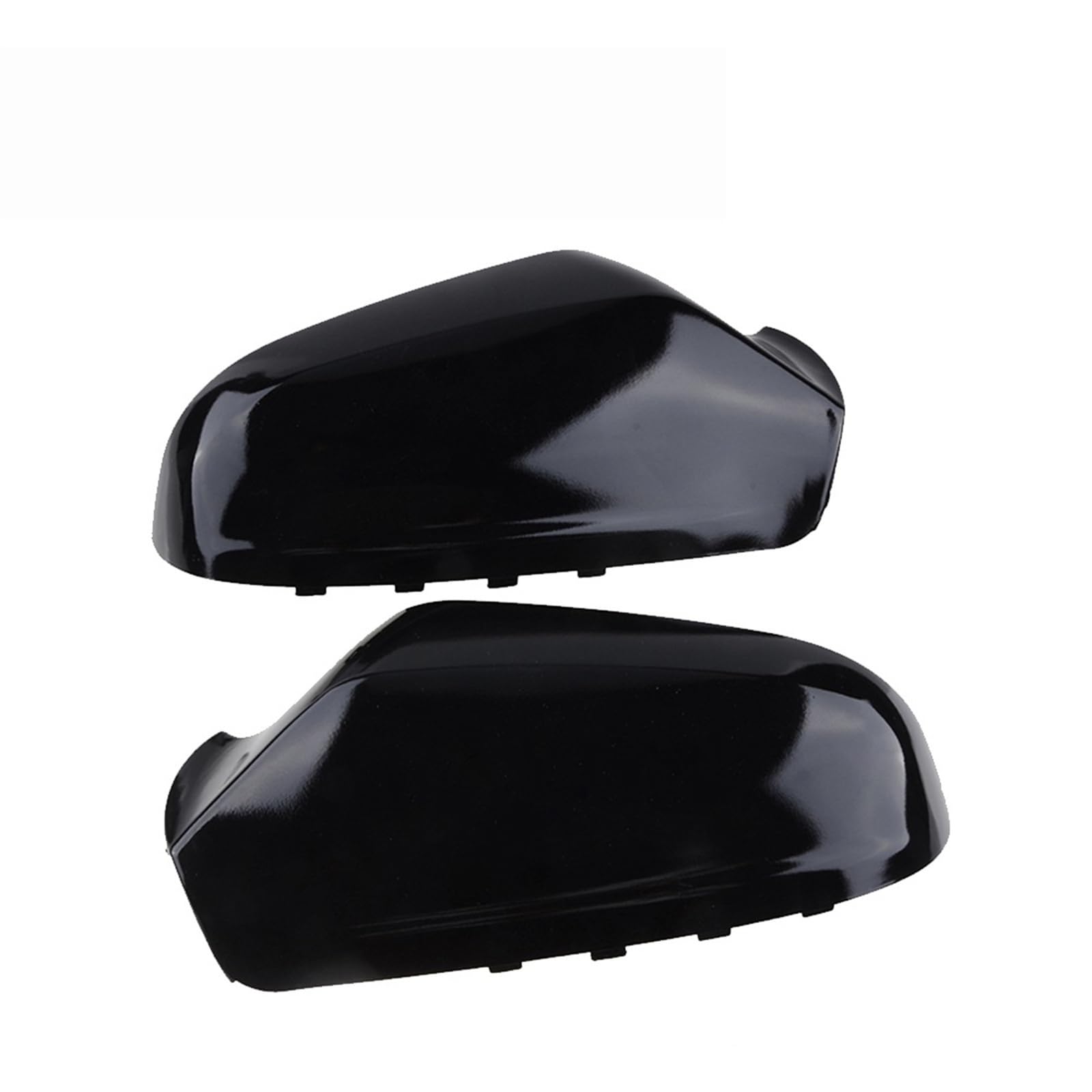 CGHUN Seitenspiegelkappen Schwarze Rückspiegelkappe, Flügelseitenspiegel-Abdeckungsgehäuse, passend for Vauxhall, passend for Opel Astra H 2004–2009, 6428200, 6428199(Mirror Cover2 Pair) von CGHUN