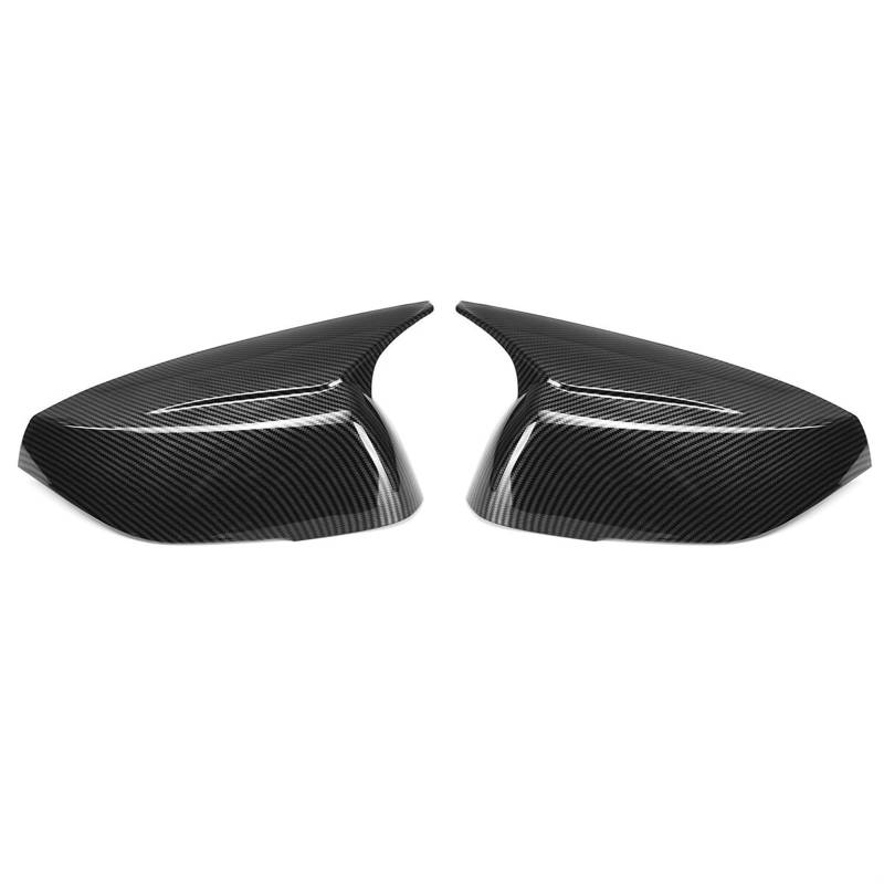CGHUN Seitenspiegelkappen for Infiniti, for Q50 Q60 QX30 Q70 Alle Modelle 2014-2020 M Style Auto-Seitentür-Rückspiegel-Abdeckkappe Schalengehäuseverkleidung(Carbon Fiber) von CGHUN