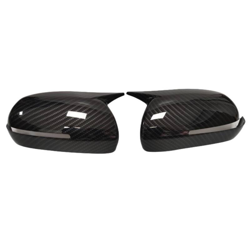 CGHUN Seitenspiegelkappen for KIA K3 Cerato Forte 2010-2013 2011 2012 ABS Carbon Faser Auto Körper Seite Tür Rückspiegel abdeckkappe Gehäuse Aufkleber Trim(Carbon) von CGHUN
