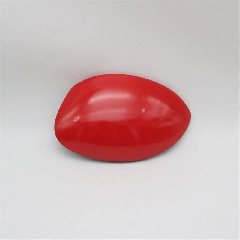 CGHUN Seitenspiegelkappen for Peugeot 206 207 for Citroen C2 Picasso Außen Rückspiegel Abdeckung Kappe Auto Flügel Tür Seite Mirrro Shell gehäuse(No2 red Left Side) von CGHUN