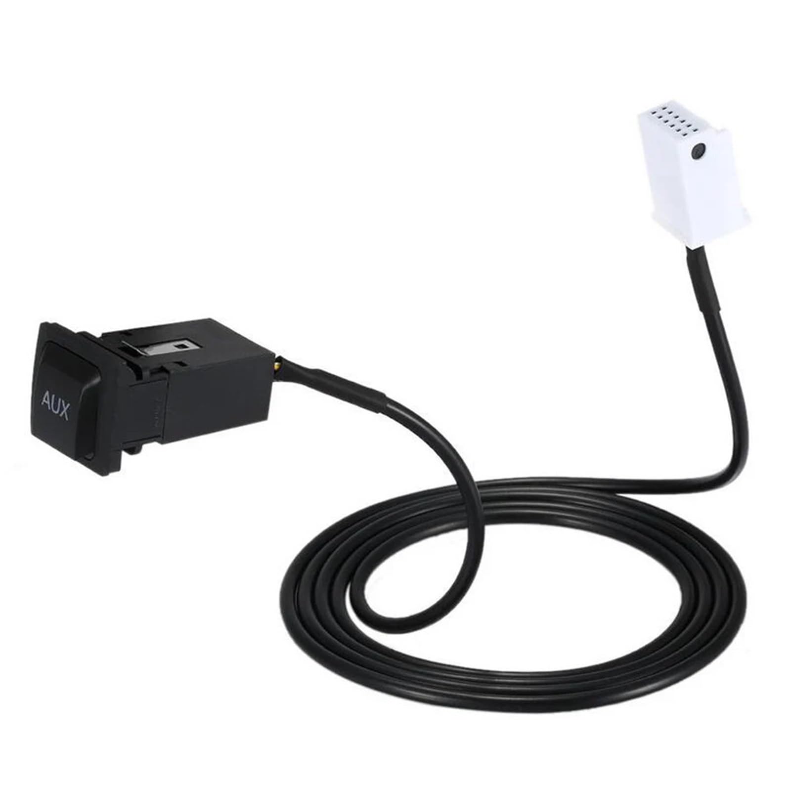 Stereo-Kabelbaum AUX-Schalter-Steckeradapter + Anschlusskabelbaumkabel, for VW, for Scirocco, for Jetta 5, for Golf Mk5 Mk6 RCD510 RNS315 Stereo-Kabelbaum AUX-Schalter-Steckeradapter + Anschlusskabelbaumkabel, for VW, for Scirocco, for Jetta 5, for Golf Mk5 Mk6 RCD510 RNS315 von CGHUN