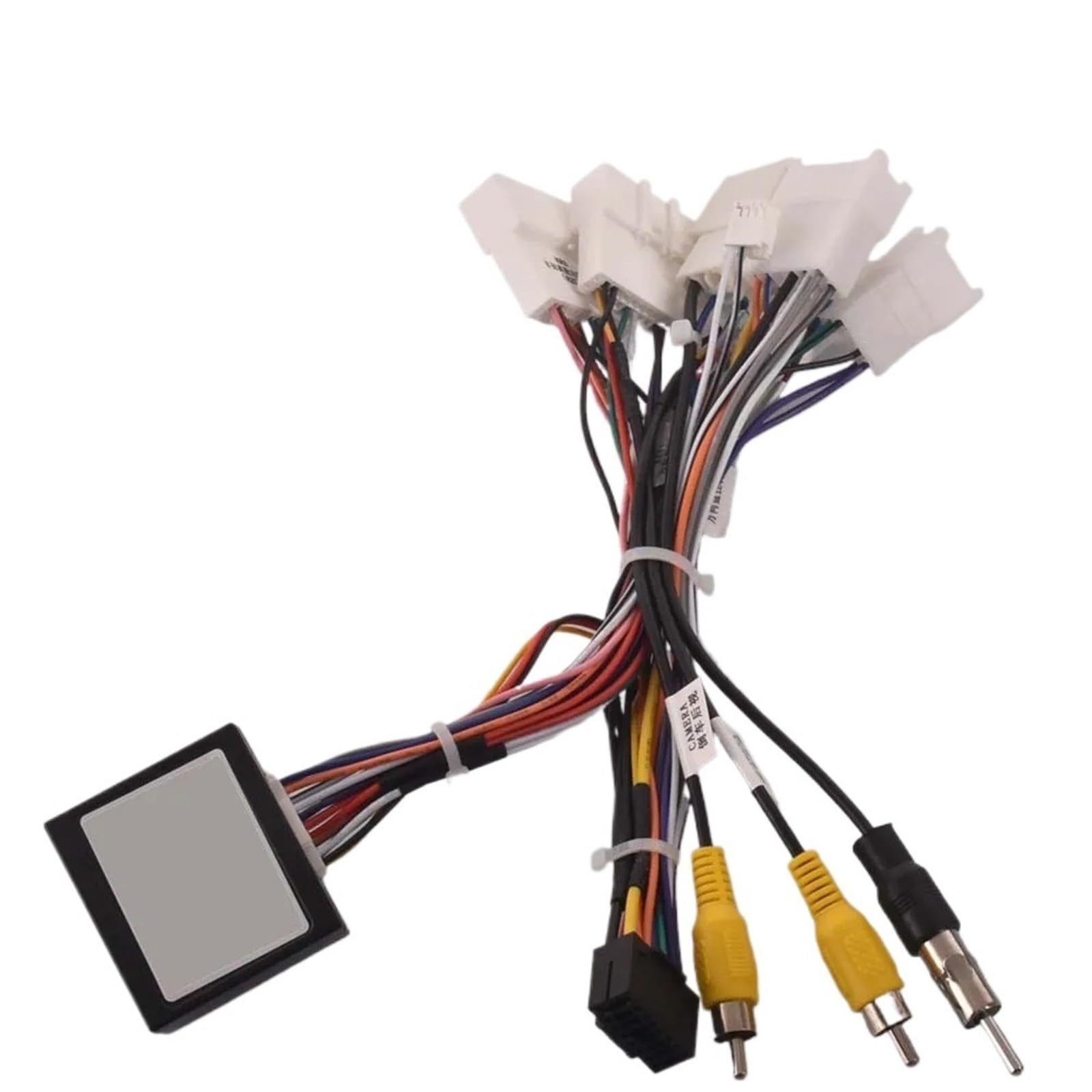 Stereo-Kabelbaum Auto 16-poliger Android-Kabelbaum-Stromkabeladapter, for Toyota, for Corolla Camry RAV4 Reiz CHR mit Canbus, for Lexus, for ES300(NO2) von CGHUN