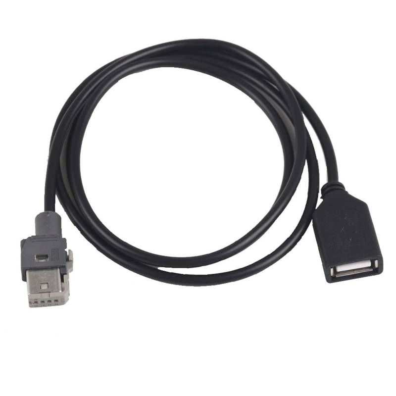 Stereo-Kabelbaum Auto-USB-Kabeladapter, 4-poliges USB-Kabel, for Peugeot, for 207 307 308 408 508, for Citroen, for mit RD43 RD45 RD9 CD-Player von CGHUN