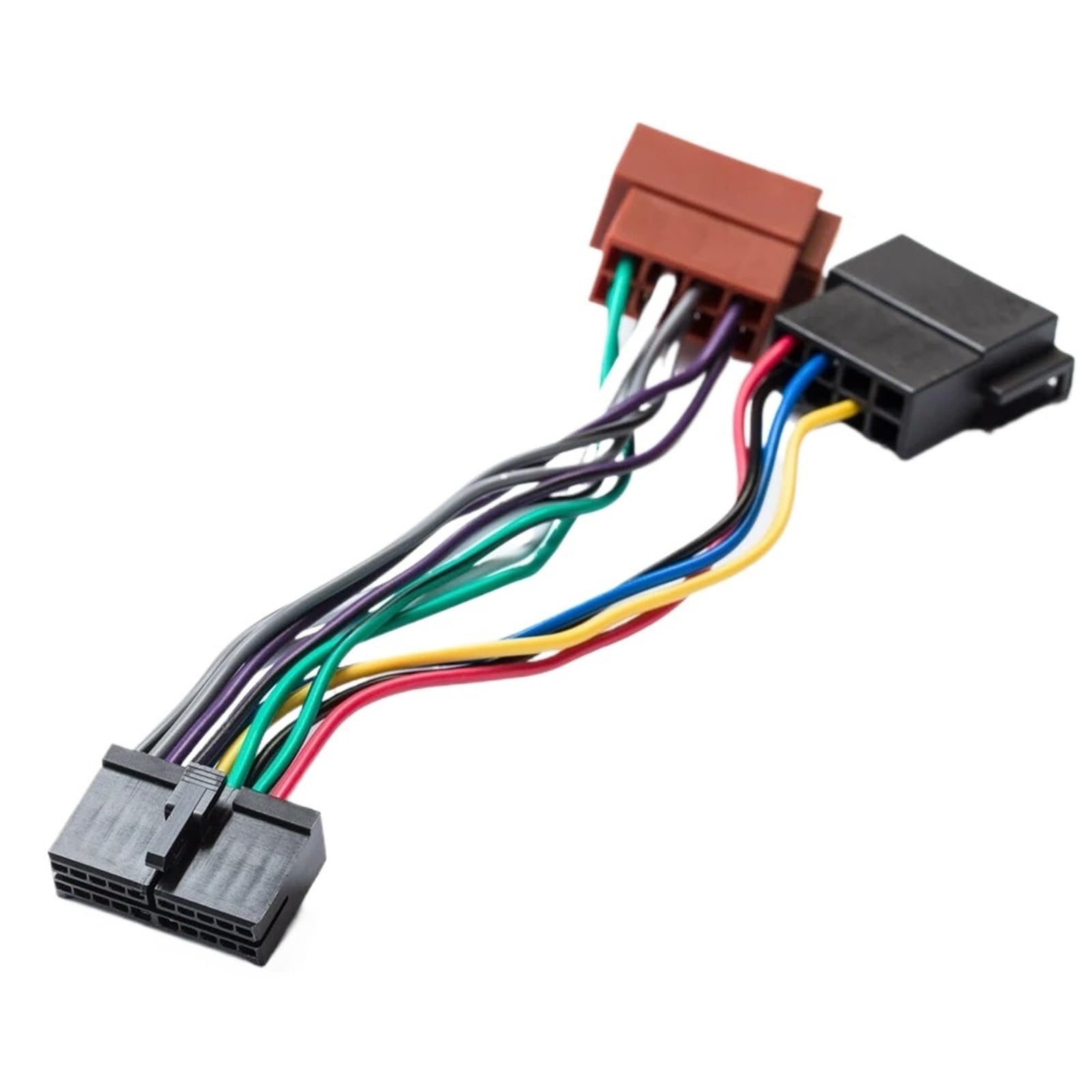 Stereo-Kabelbaum Autoradio-ISO-Adapter, 20-poliges Kabel, DIN-Anschluss, for AEG, for Autoradio Prology Autoradio, for Audiovox, for JGC usw. von CGHUN