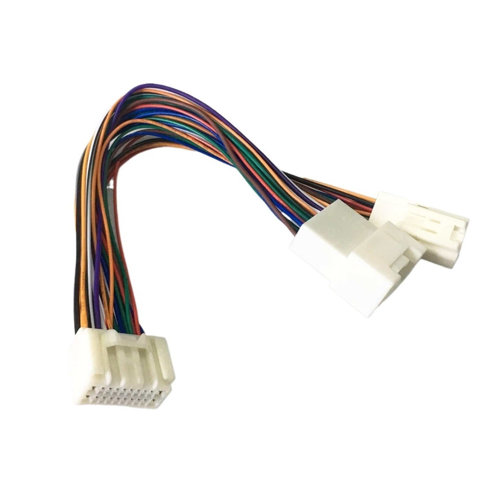 Stereo-Kabelbaum Autoradio-Kabelbaum-Adapteranschluss Adapterstecker 12-poligen CD-Wechsler hinzufügen, for Toyota, for Crown Land Cruiser Prado, for Lexus von CGHUN