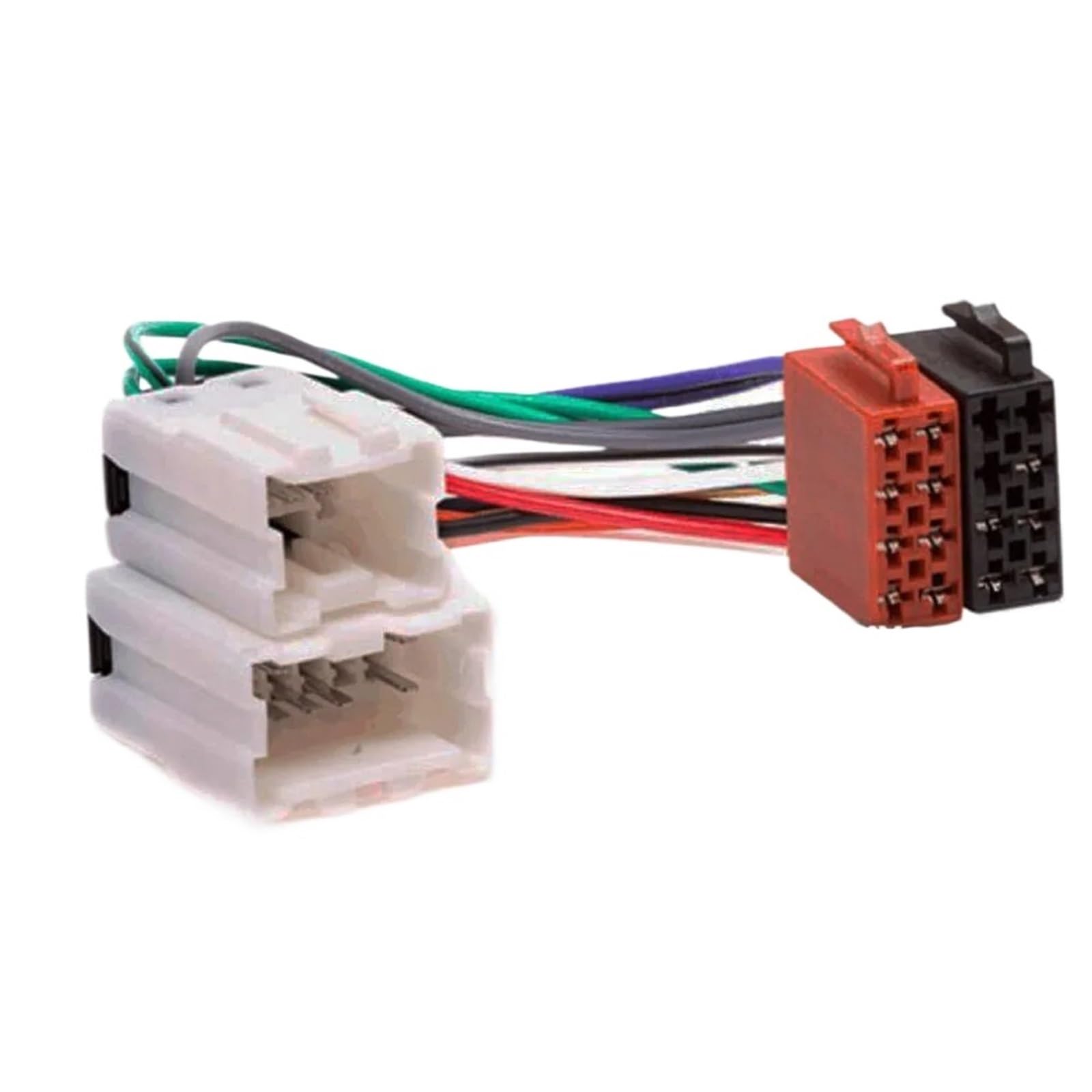 Stereo-Kabelbaum Autoradio-Kabelbaum ISO, for Nissan, for X-Trail Navara Almera Pathfinder R50 R51 Micra, for Infiniti, for FX35 FX45 von CGHUN