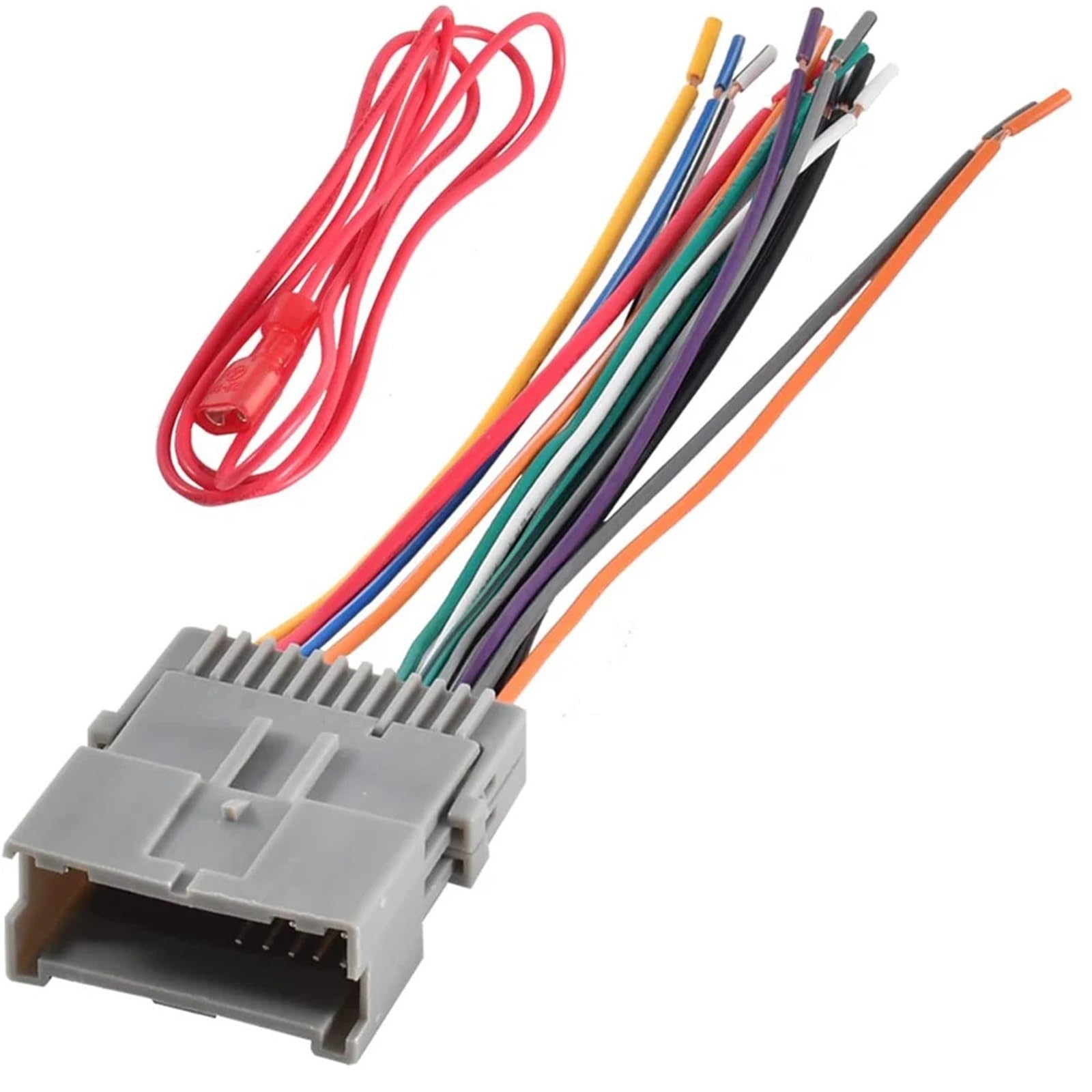 Stereo-Kabelbaum Autoradio-Stereo-Kabelbaum-Antennenadapter-Anschlussstecker, for GM, for Chevy, for GMC, for Buick, for frühes Modell 2002-2008 von CGHUN