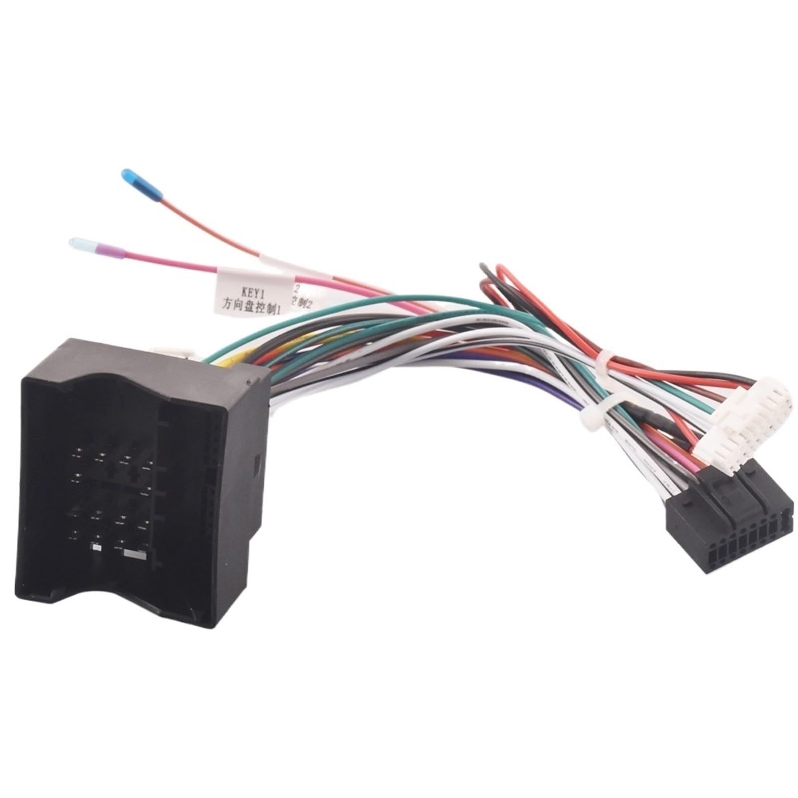 Stereo-Kabelbaum Autoradio Stereo Kabelbaum Kabel Adapter Android 16pin, for BMW, for E46 E87 E65 E66 E67 mit Quadlock(Cables) von CGHUN