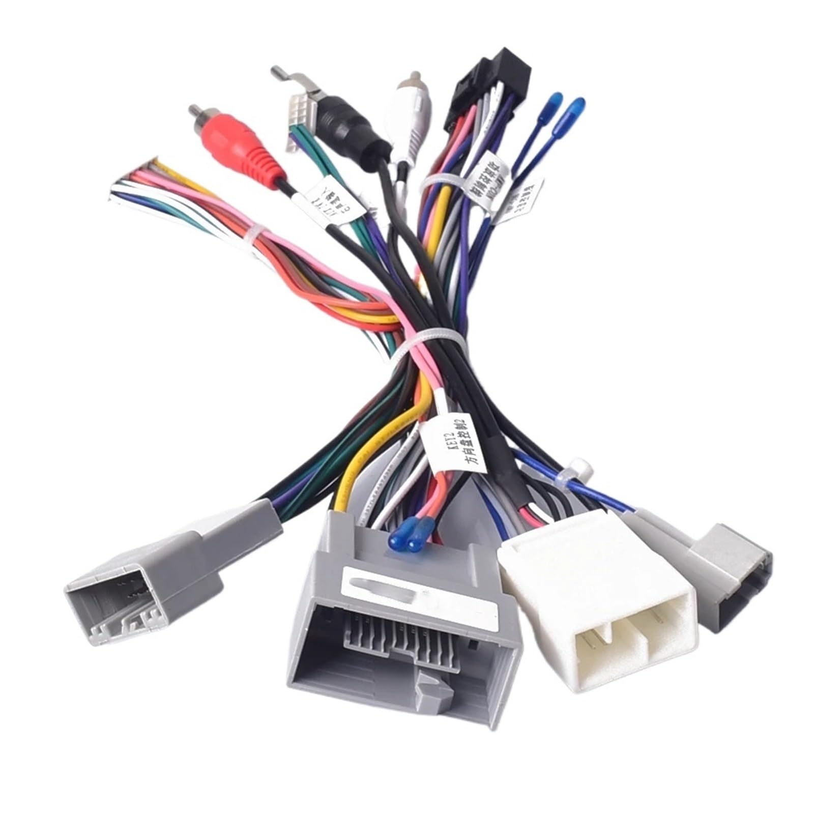 Stereo-Kabelbaum Autoradio-Stereo-Kabelbaum-Kabeladapter Android 16-polig, for Civic CRV 2012-2015 Canbus-Lenkradsteuerung(Cable) von CGHUN