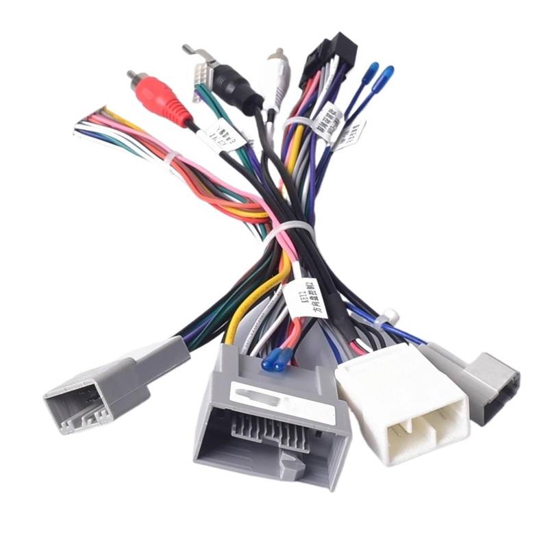 Stereo-Kabelbaum Autoradio-Stereo-Kabelbaum-Kabeladapter Android 16-polig, for Civic CRV 2012-2015 Canbus-Lenkradsteuerung(Cable) von CGHUN