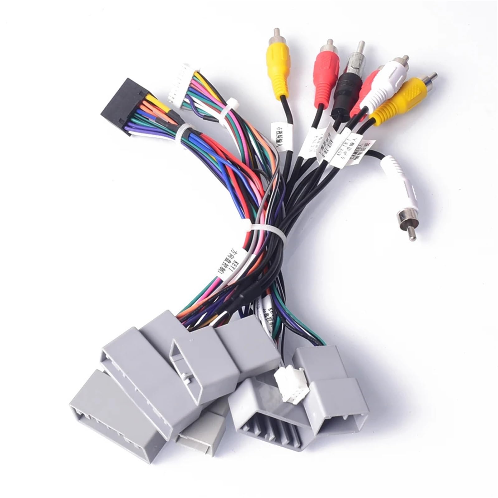 Stereo-Kabelbaum Autoradio-Stereo-Kabelbaum-Kabeladapter Android 16-polig, for Civic CRV 2016-2019 Canbus-Lenkradsteuerung(Cable) von CGHUN