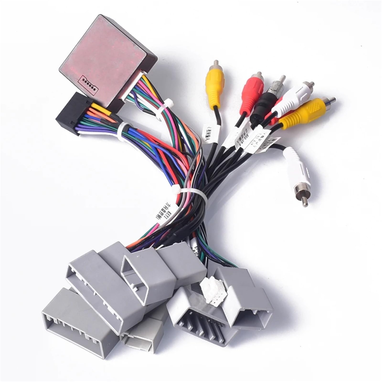 Stereo-Kabelbaum Autoradio-Stereo-Kabelbaum-Kabeladapter Android 16-polig, for Civic CRV 2016-2019 Canbus-Lenkradsteuerung(Canbus Cable) von CGHUN